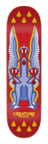 8.375in Jhanka Snakes Creature Skateboard Deck